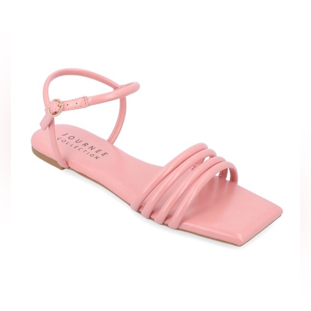 NWT ~ Journee Collection Women’s “Lyddea”Tru-Comfort Foam Multi-Strap Sandal
